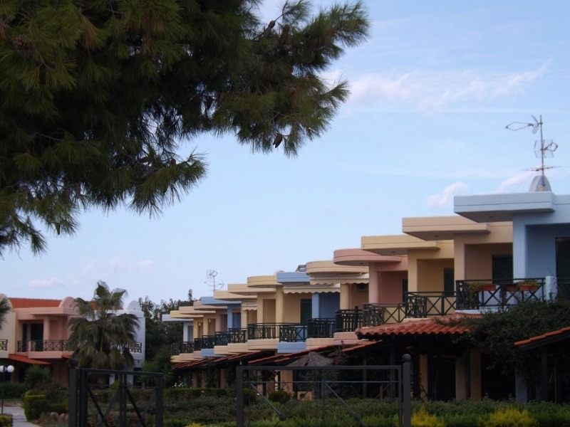 Blue and Orange Apartments